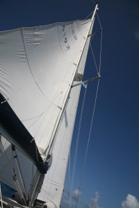 Martinique_Überfahrt_Segel