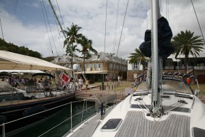 Nelson Dockyard Liegeplatz